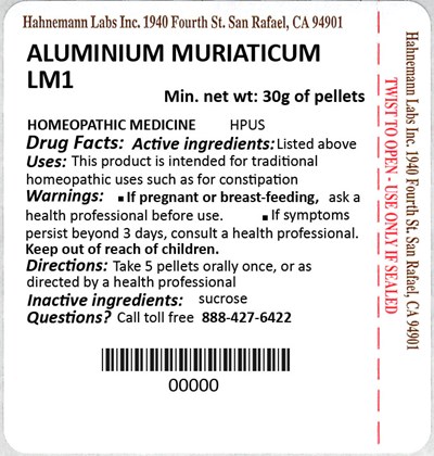 Aluminium muriaticum LM1 30g - Aluminium muriaticum LM1 30g